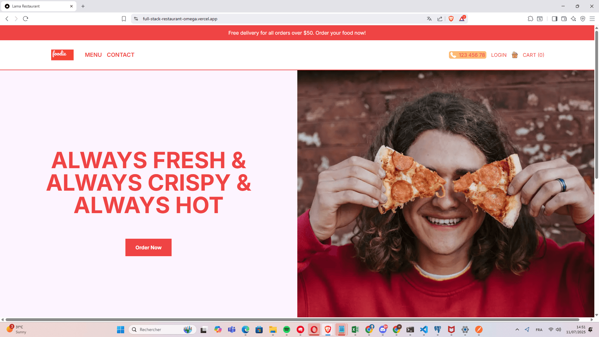 Restaurant Application